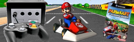 Banner Mario Kart Double Dash Limited Edition Pak