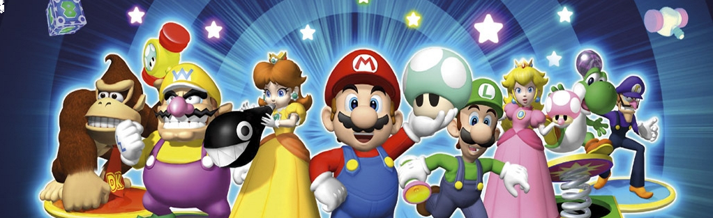 Banner Mario Party 4