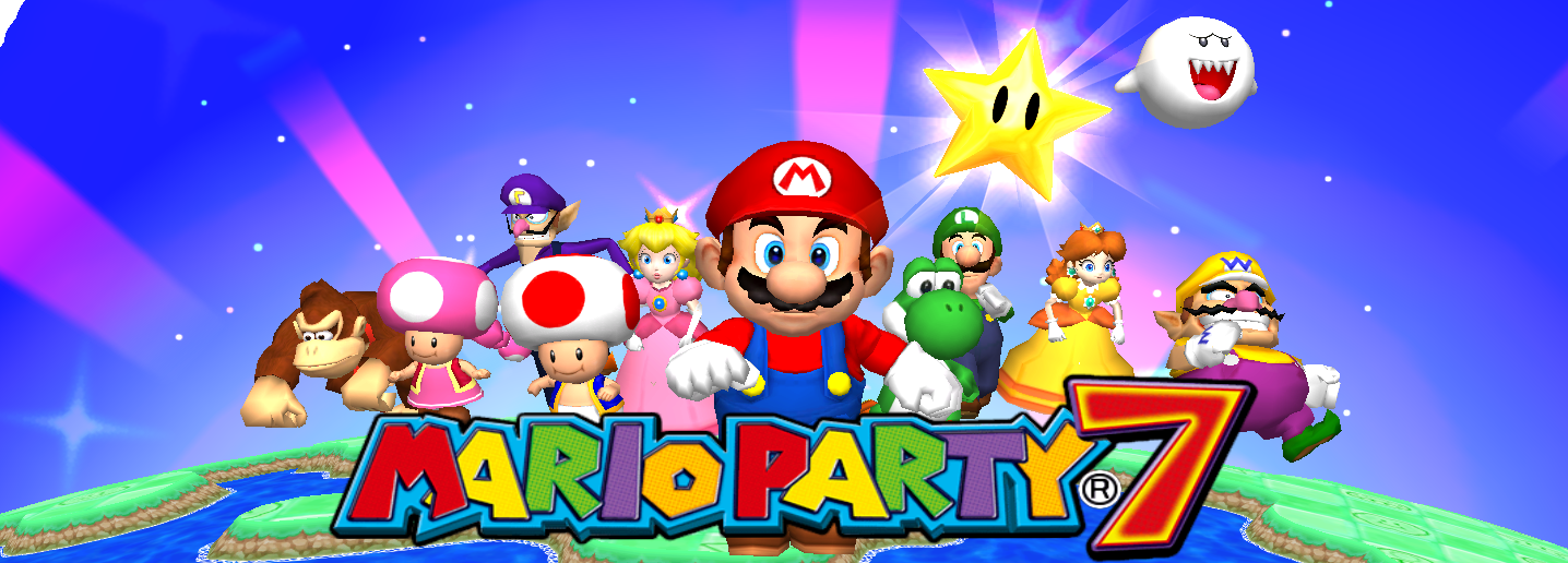 Banner Mario Party 7