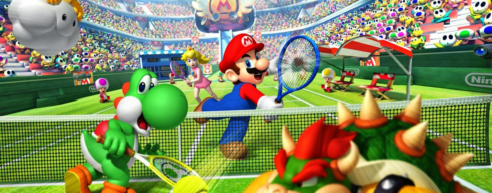 Banner Mario Power Tennis