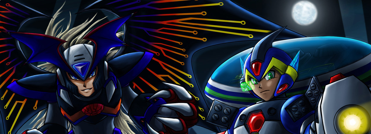 Banner Mega Man X Command Mission