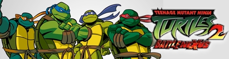 Banner Teenage Mutant Ninja Turtles 2 Battle Nexus