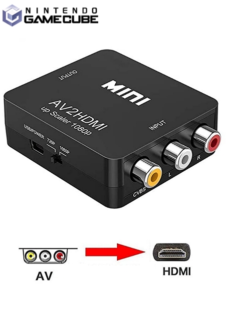 Boxshot AV to HDMI Adapter