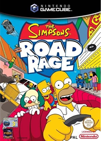 Boxshot The Simpsons: Road Rage