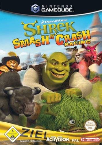 Boxshot Shrek Smash n’ Crash Racing (Duitse Uitgave)