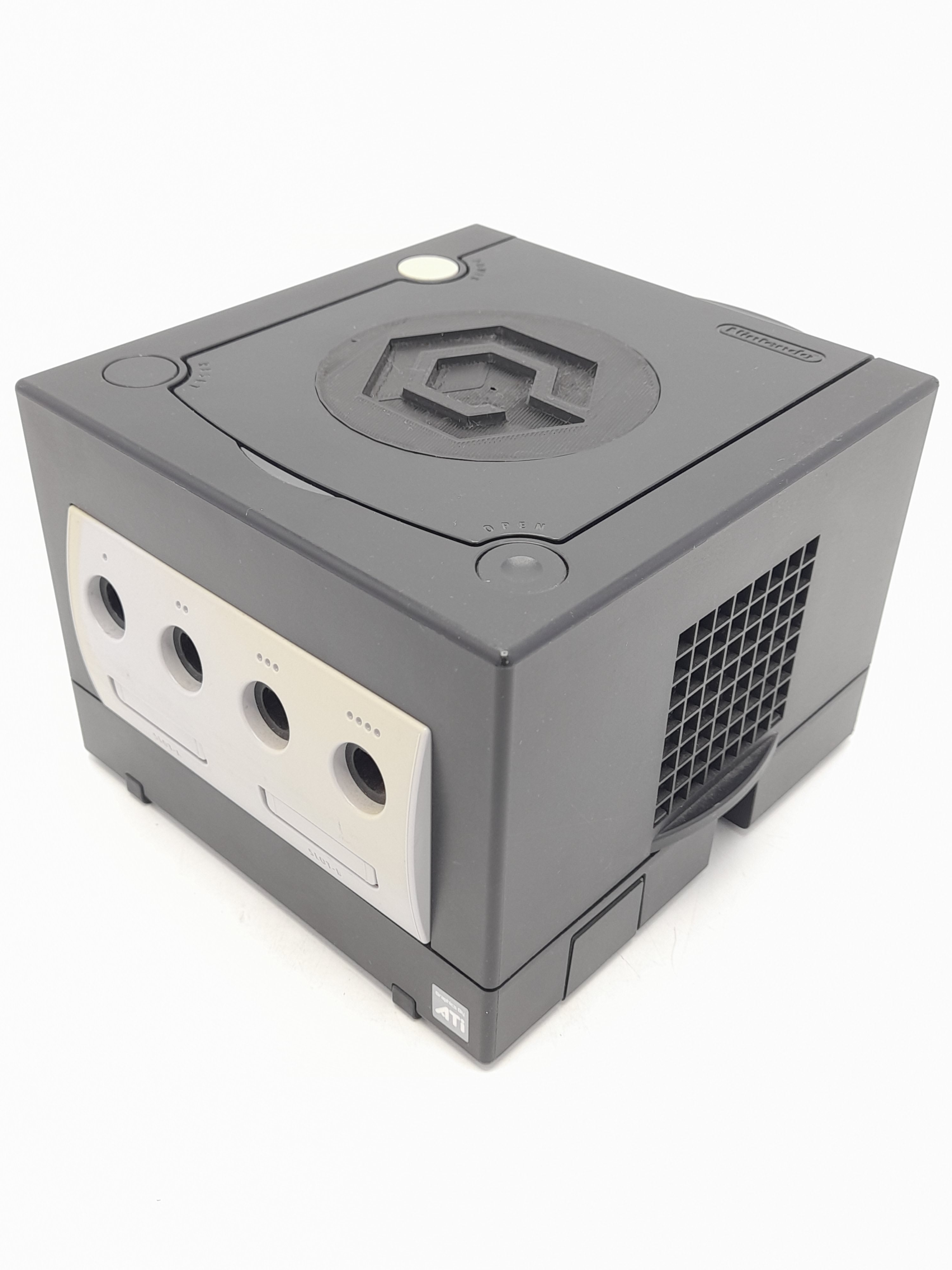 Foto van GameCube Zwart Licht Verkleurd