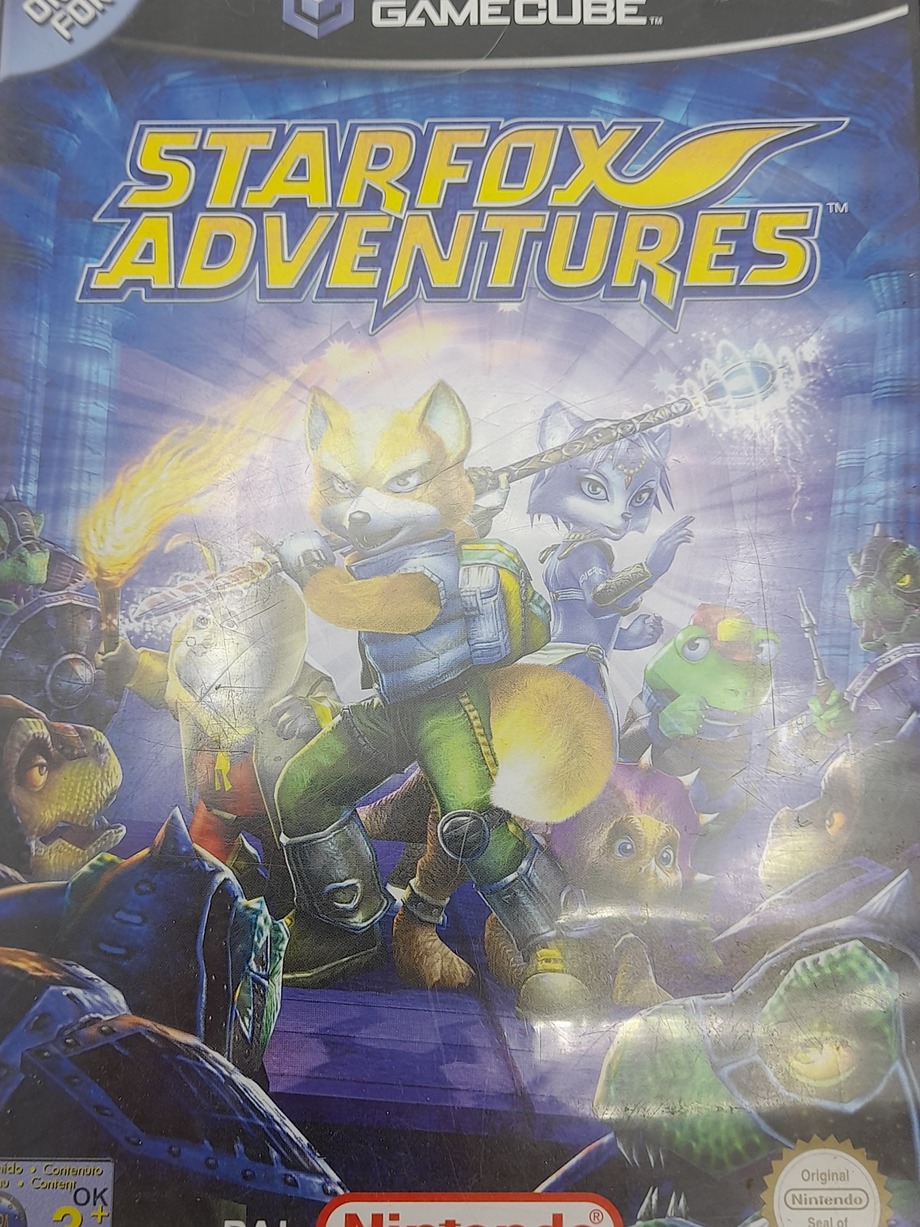 Foto van Star Fox Adventures Zonder Handleiding