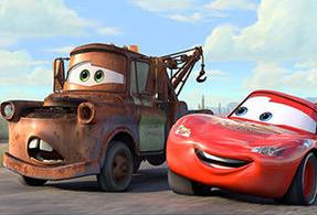 Mater en Lighting McQueen (stickers)