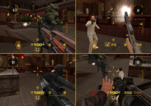 Ga met vier vrienden de strijd aan in de Multiplayer mode.