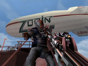 In the game, you’ll encounter famous 007 locations, such as ’Max Zorin’s Zeppelin’.