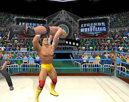 In Legends of Wrestling, you play with the greatest and best Wrestlers of all time!