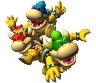 Red Mini Bowser, Green Mini Bowser en Blue Mini Bowser debuteren in Mario Party 5!