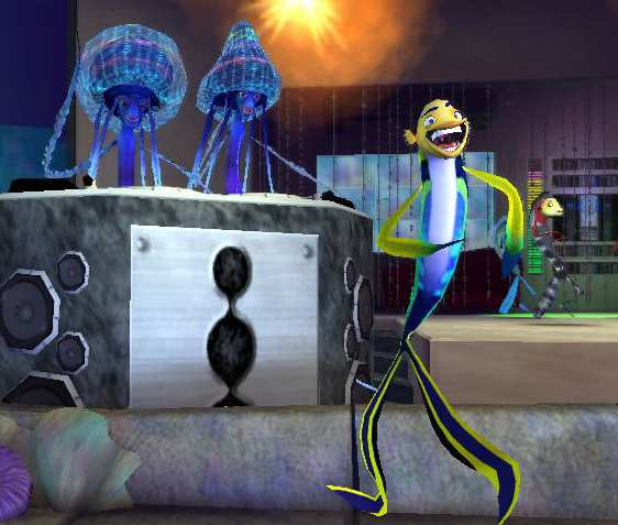 Let Oscar dance in the dance levels with music from MC Hammer and Outkast.