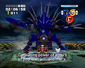 Metal sonic is in the house.